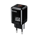 Caricatore USB-C + USB-A 45W + 22,5W nero ricarica rapida EU KSC-1606 F4710 6921042146027