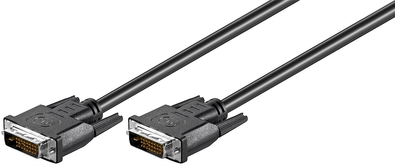 Cavo DVI-D Dual Link Full HD nichel