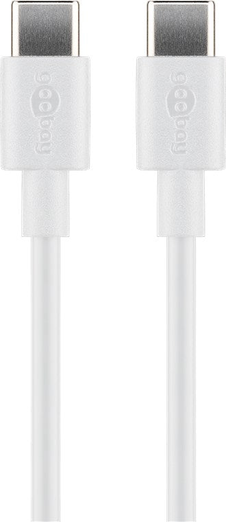 Cavo di ricarica e sincronizzazione USB-C per i dispositivi con connessione USB-C bianco