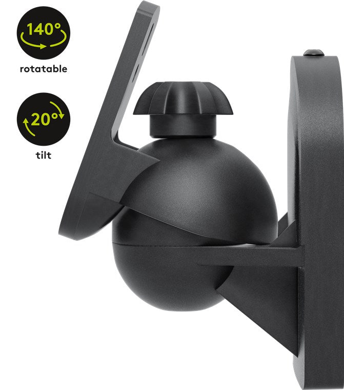 Supporto per altoparlanti universale inclinabile peso massimo 3.5kg 49393 4040849493935 Goobay STAND660