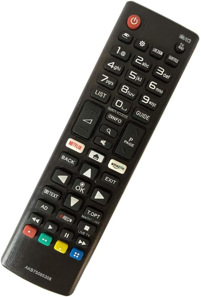 Telecomando universale LG TV LED LCD WB1008 T-LGTV 8053323555322