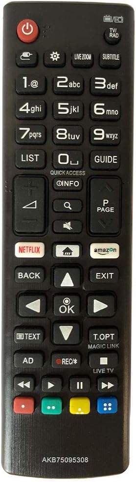 Telecomando universale LG TV LED LCD WB1008 T-LGTV 8053323555322