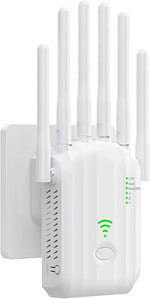 Ripetitore WiFi Dual Band 1200 Mbps con 6 antenne Q-A108 6942437600696 Z588