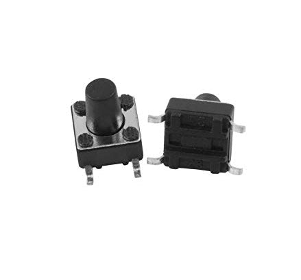 Pulsante tattile NO per CS - 6x6mm - Confezione da 600 pezzi