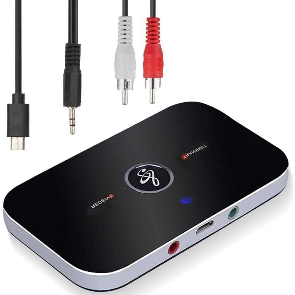 Adattatore Bluetooth 5.0 ricevitore/trasmettitore AUX/RCA  06220 5907451330364 WB2473