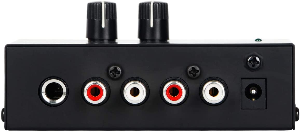 microPHONO PP500 preamplificatore ultracompatto con controlli di livello e volume V4058