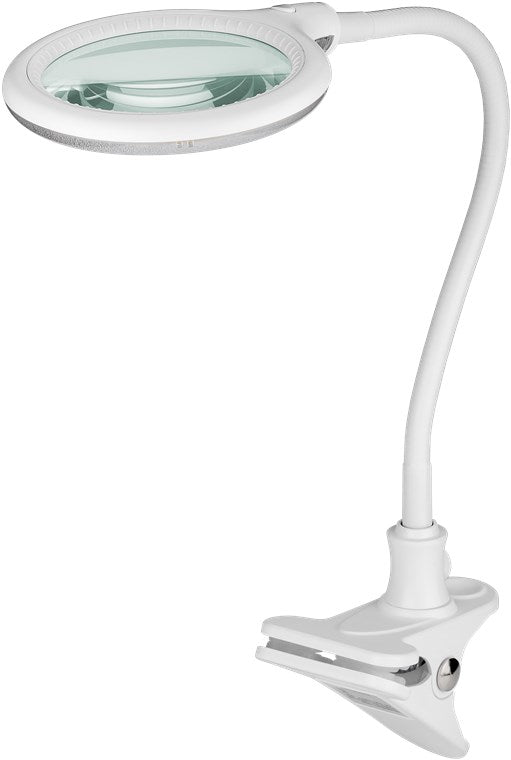 LED lampada d'ingrandimento con morsetto 6 W bianco