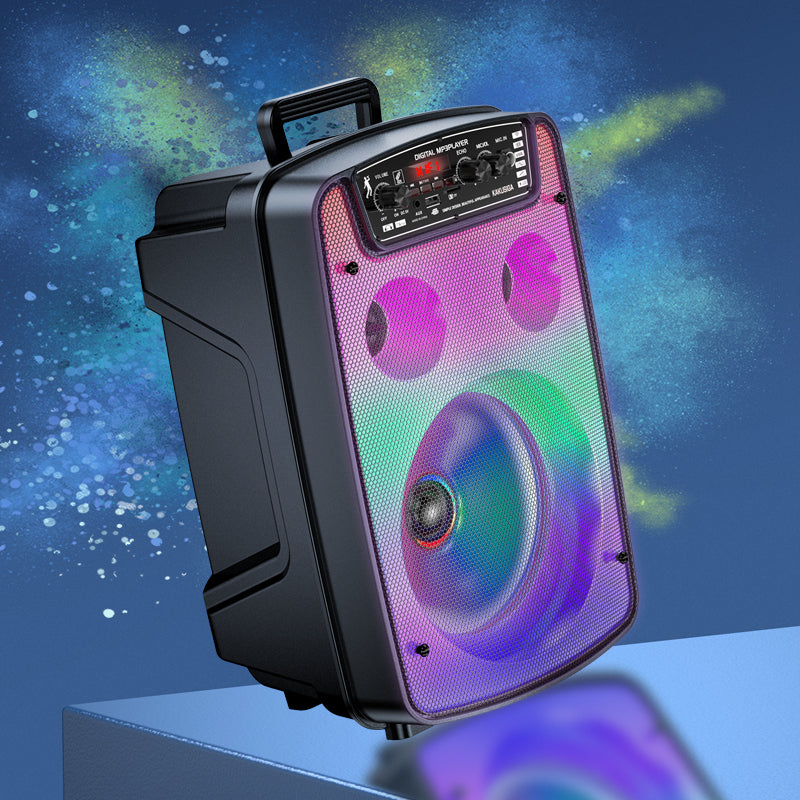 Cassa acustica ricaricabile 8" 10W Bluetooth/FM/USB KSC-688