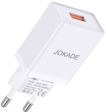 Caricabatterie USB 5V 3A bianco JB047 F2620