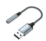 Adattatore audio jack 3.5mm - USB  6921042140117 JC010 F4070