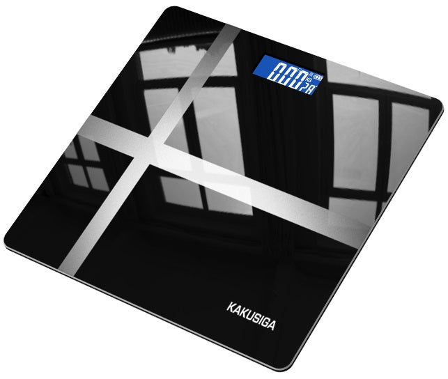 Bilancia pesapersone nera con display LCD KSC-1508 F2740