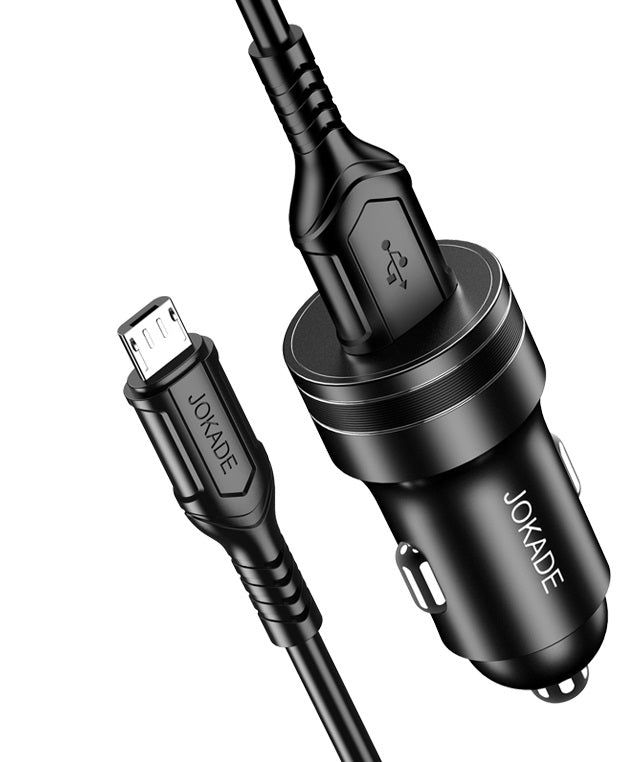 Caricabatterie per smartphone per auto microUSB 3A 18W JH039  6921042138534 F3010