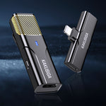 Microfono wireless ricaricabile connettore Lightning KSC-1106
