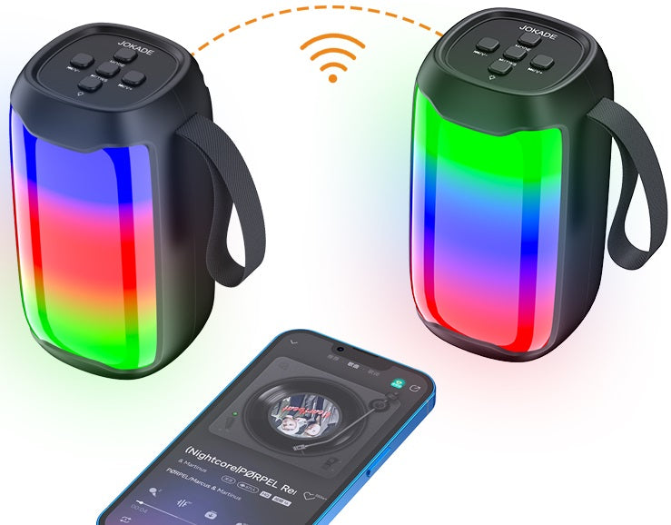Altoparlante Bluetooth 5W USB/Scheda SD con luci LED JD022 6921042130514 F4495