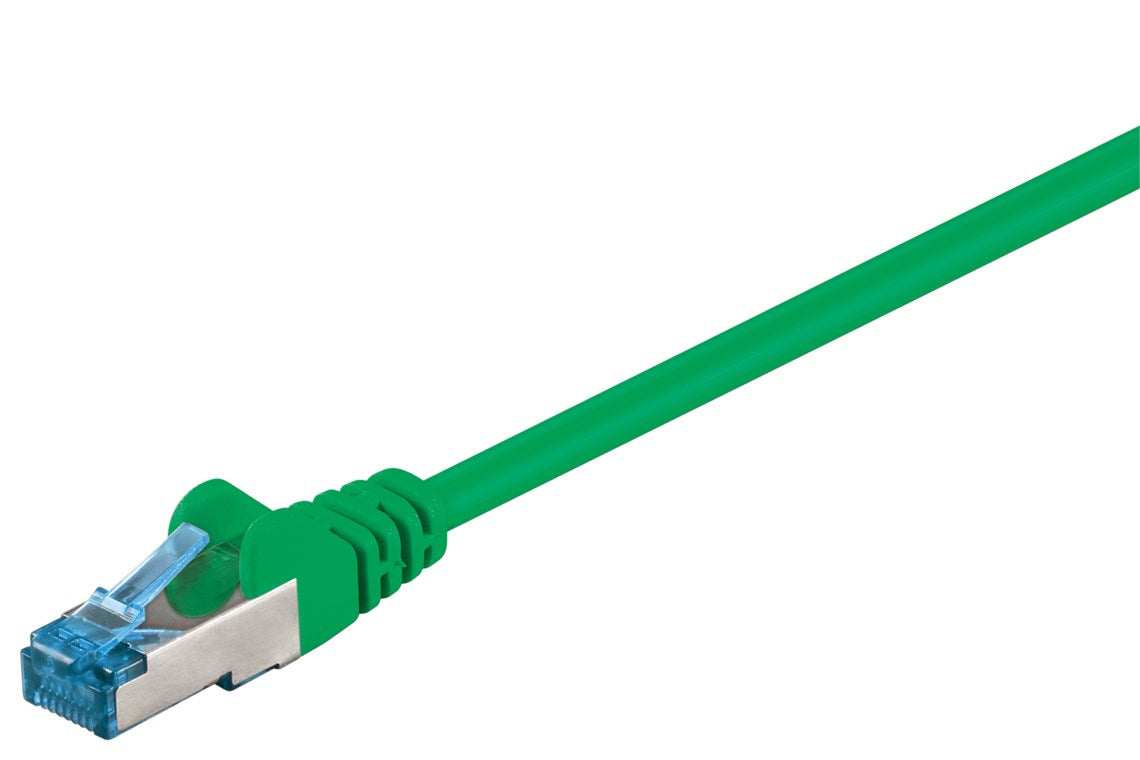 CAT 6A cavo patch S/FTP PiMF Verde 50 m