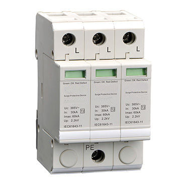 Scaricatore di sovratensione trifase 3P max 10KA