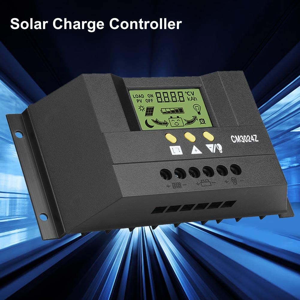 Regolatore di Carica Solare PWM 12/24 V 30A CM3024Z