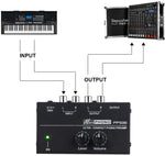 microPHONO PP500 preamplificatore ultracompatto con controlli di livello e volume V4058