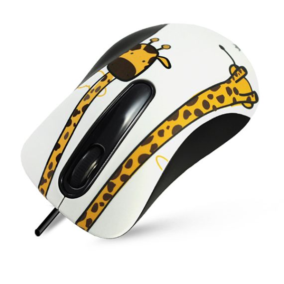 Mouse cablato USB ottico 1000 DPI  Giraffa Crown Micro