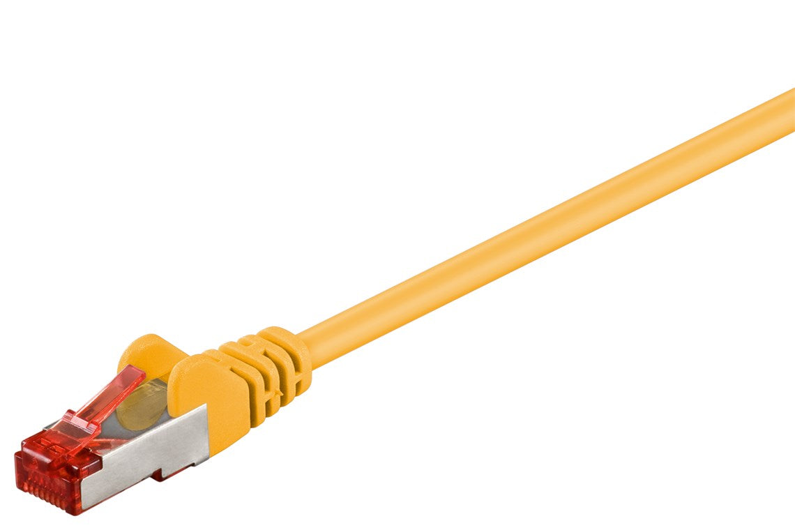 CAT 6 cavo patch S/FTP PiMF giallo 05 m