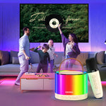 Cassa acustica portatile Bluetooth/SD/AUX luci LED 5W con microfono KSC-1006 F2475
