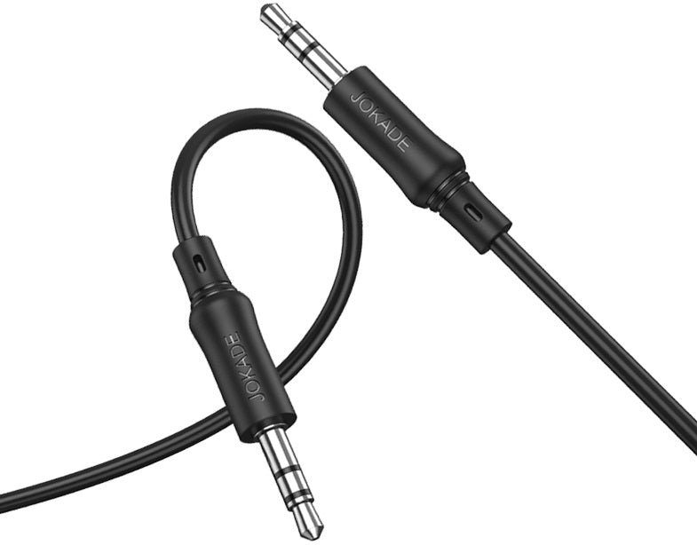Cavo audio stereo jack audio 3.5mm 1m nero JA004 F2590