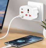 Adattatore da viaggio con prese USB 3.4A 69210420810 JB074