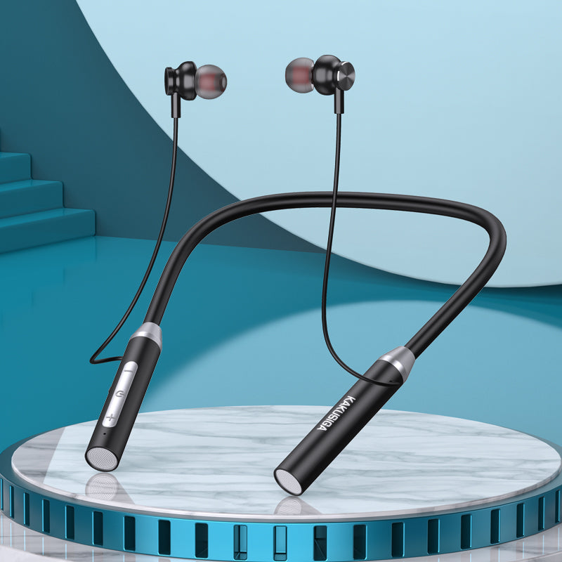 Cuffie auricolari da collo Bluetooth nere  KSC-833 F2820