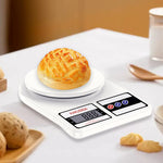Bilancia elettronica da cucina bianco 1g-10kg KSC-1577