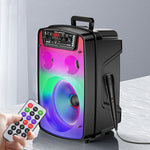 Cassa acustica ricaricabile 8" 10W Bluetooth/FM/USB KSC-688