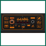Cassa acustica ricaricabile luci LED wireless 8" 20W USB/FM JD032