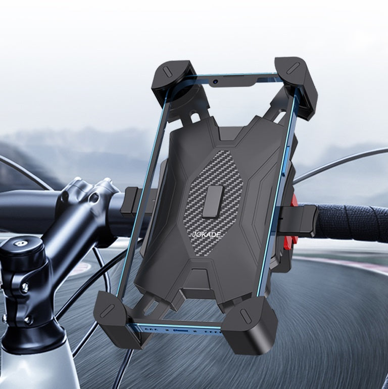 Supporto smartphone per auto a ventosa nero JE019