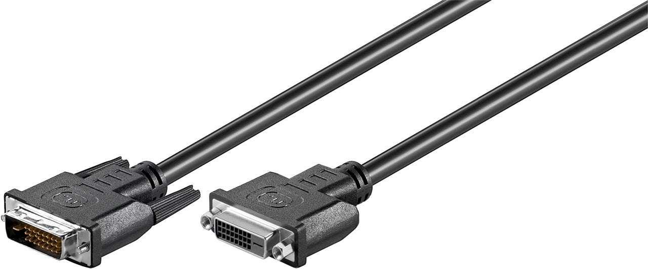 Cavo di estensione DVI-D Dual Link Full HD placcato nickel