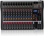 Mixer professionale 12 canali effetti DSP con Bluetooth/USB E6100