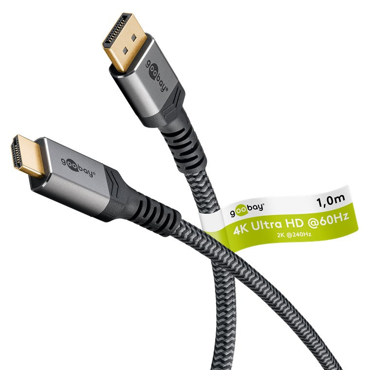 Cavo da DisplayPort a HDMI 4K/60Hz 1 m