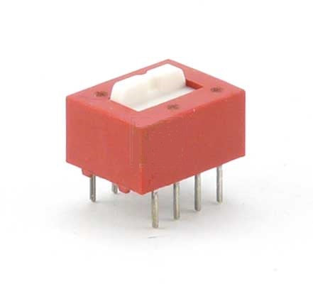 Dip switch 4 vie singolo attuatore 2ON-2OFF