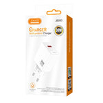 Caricatore USB-A 30W ricarica rapida bianco JB093 6921042144559 F4735