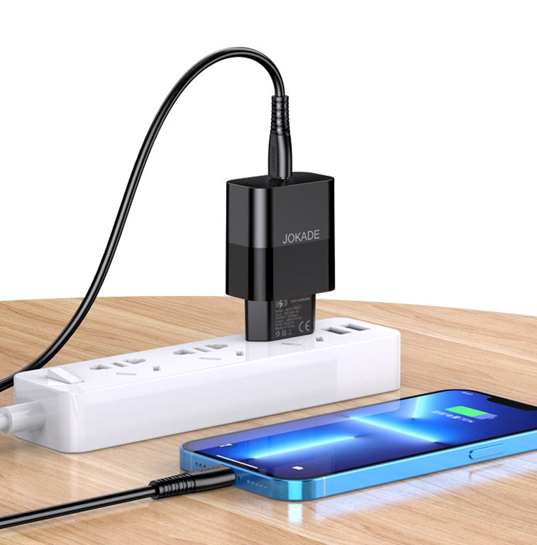 Caricabatterie PD30W USB-C nero JB072