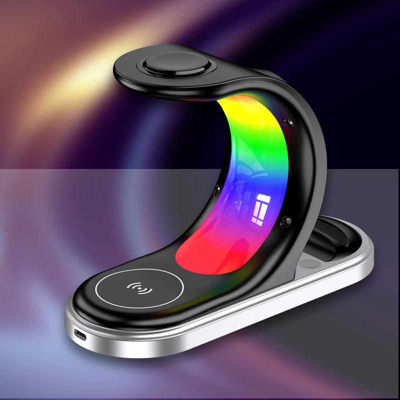 Stazione di Ricarica Wireless Rapida 3 in 1 con Supporto 15W 6921042137407 KSC-1355 F4690