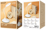 Lampada LED touch da tavolo ricaricabile 5W luce calda/naturale/fredda KSC-1504 F2760