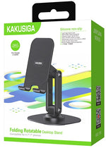 Supporto pieghevole per smartphone da tavolo nero KSC-1159 6921042133508 F2095