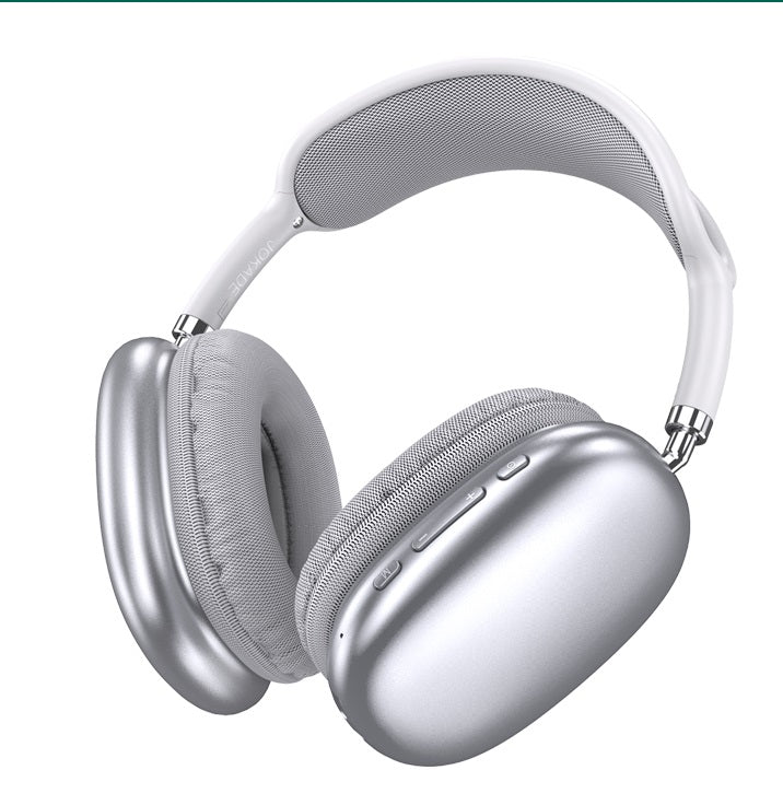 Cuffie ad archetto Bluetooth con ingresso AUX color argento  JI011 6921042132624 JI011 F4100