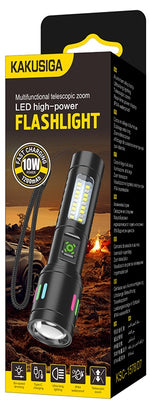 Torcia ricaricabile ad alta luminosità 10W KSC-1578 6921042142562 F4500