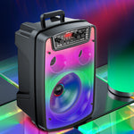 Cassa acustica ricaricabile 8" 10W Bluetooth/FM/USB KSC-688