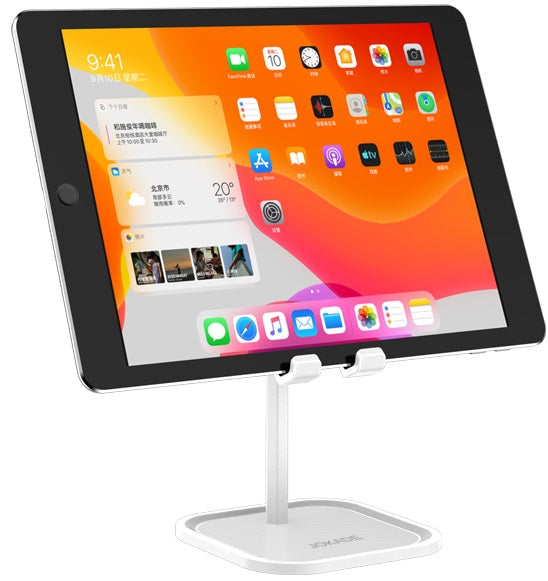 Supporto da tavolo per smartphone e tablet bianco JE008 6921042124414 F4425