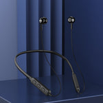 Cuffie auricolari da collo Bluetooth nere KSC-730 F2790