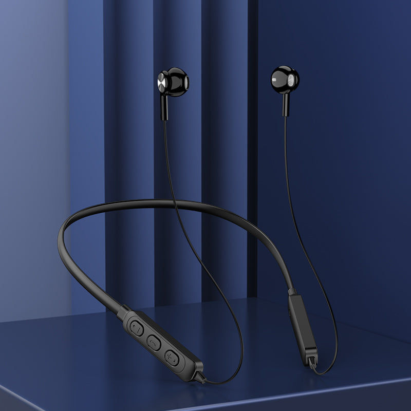 Cuffie auricolari da collo Bluetooth nere KSC-730 F2790