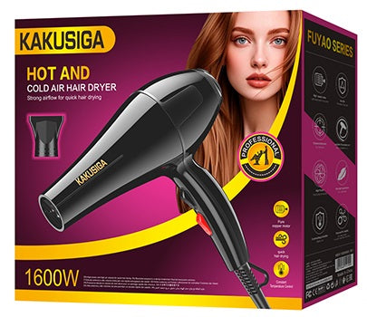 Asciugacapelli professionale 1600W 6921042145006 KSC-1708 F4450