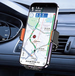 Supporto smartphone per auto inserimento presa d'aria marrone JE045