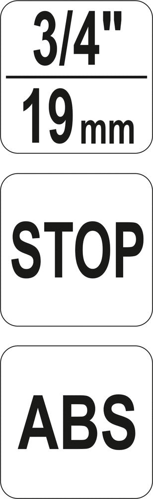 Connettore rapido stop 3/4" FLO  89004 5906083890048 D1042